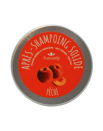 Après-shampoing solide - Pêche 50gr