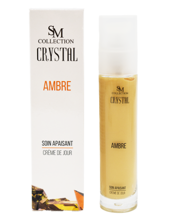 Crème de jour à la poudre d'ambre 50ml 100% naturelle