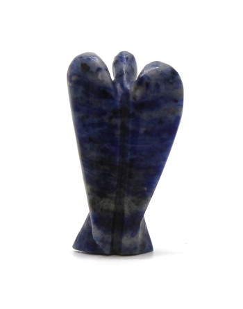 Ange en Pierre Précieuse Sculpté à la Main - Sodalite