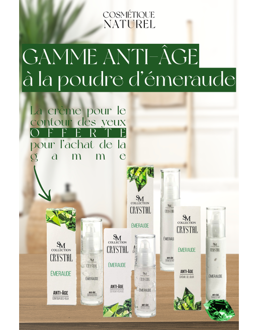 Gamme complète anti-âge - Émeraude 100% naturelle