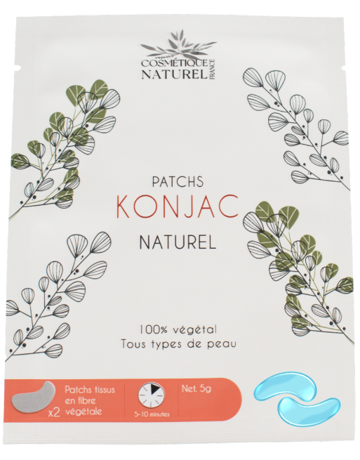 Patchs contours des yeux au Konjac - Myrtille