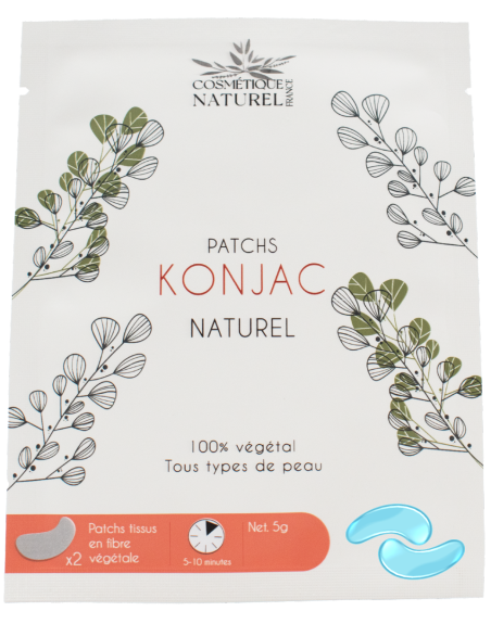 Patchs contours des yeux au Konjac - Myrtille