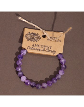 Bracelet Amethyste