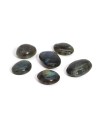 Pierres de palmier labradorite de Madagascar (environ 17-40 g 35-50 mm)