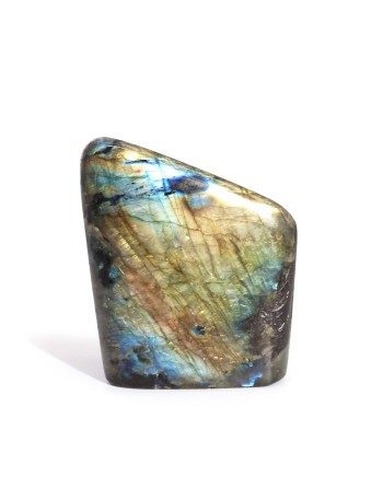 Grandes pierres de labradorite de Madagascar (environ 635-750 g, 80-110 mm)