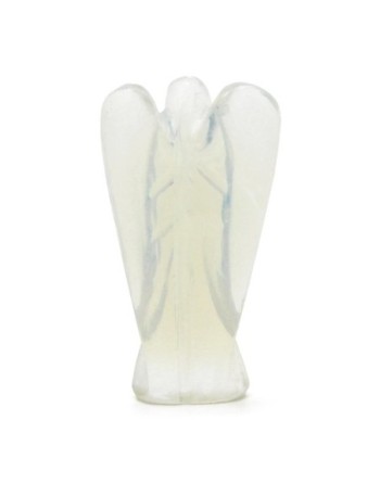 Figurine Ange en Pierre Précieuse Sculpté à la Main - Opalite