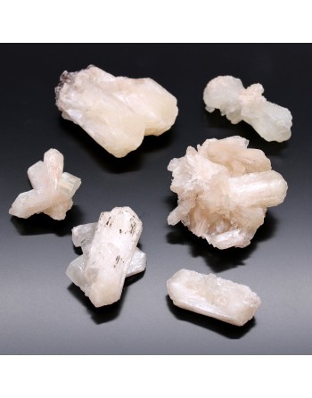 Combinaison de Stilbite avec Apophyllite 20-30mm