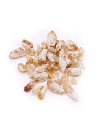 Cristaux bruts (500 g) - Points Bruts de Topaze Citrine