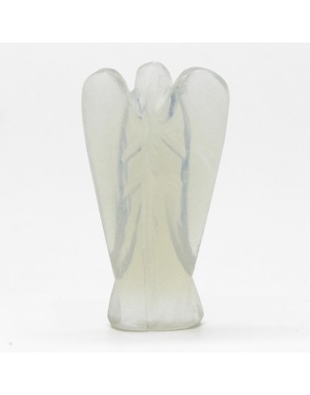 Ange en Pierre Précieuse Sculpté à la Main - Opalite