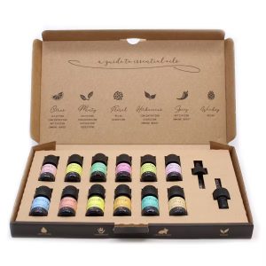 Coffret d'huiles essentielles d'aromathérapie - Le top 12