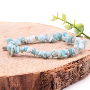 Bracelet baroque larimar AA