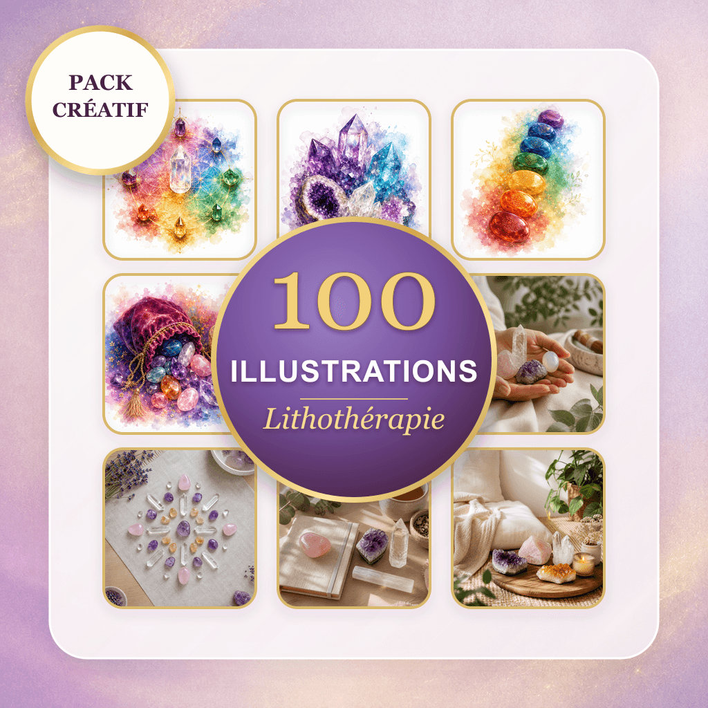 Aperçu de 100 Illustrations Lithothérapie