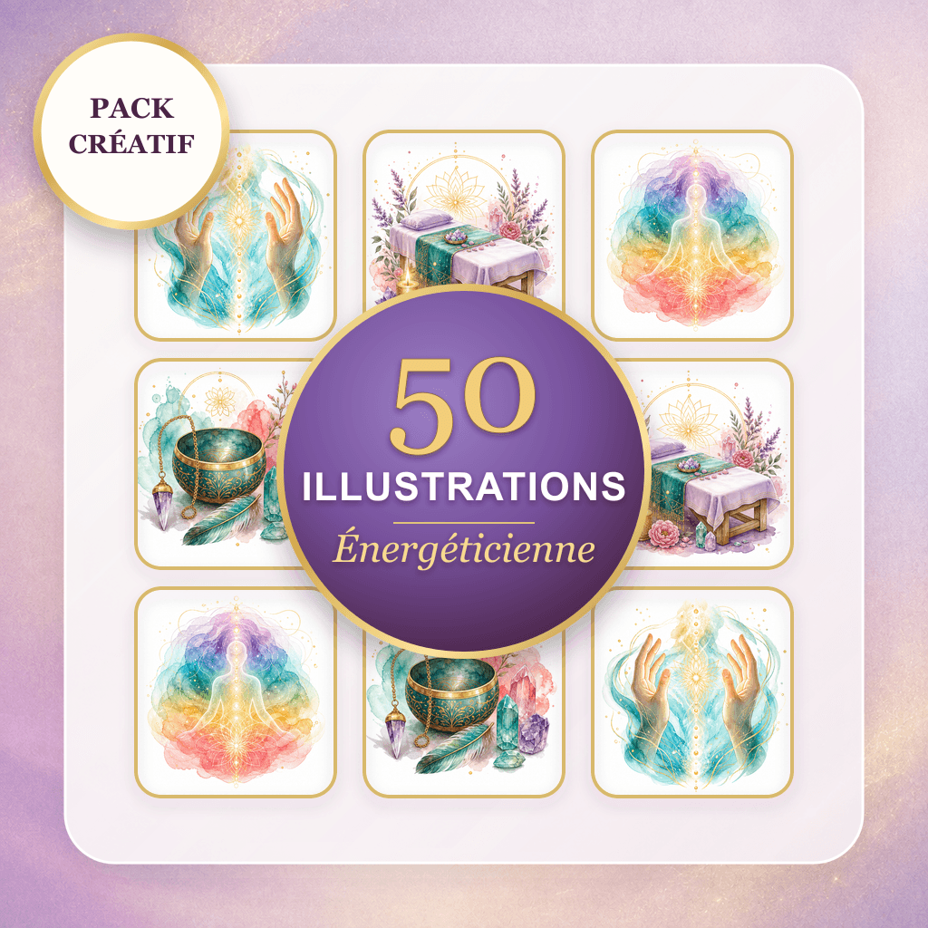 Aperçu de 50 Illustrations Énergéticienne