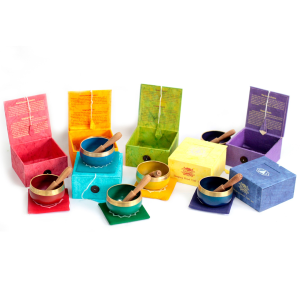 Précommande – Set de Bols Chantants Chakra